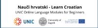 UNIC; modul za učenje hrvatskog jezika